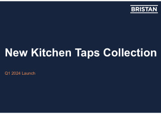 New 2024 Kitchen Taps Collection